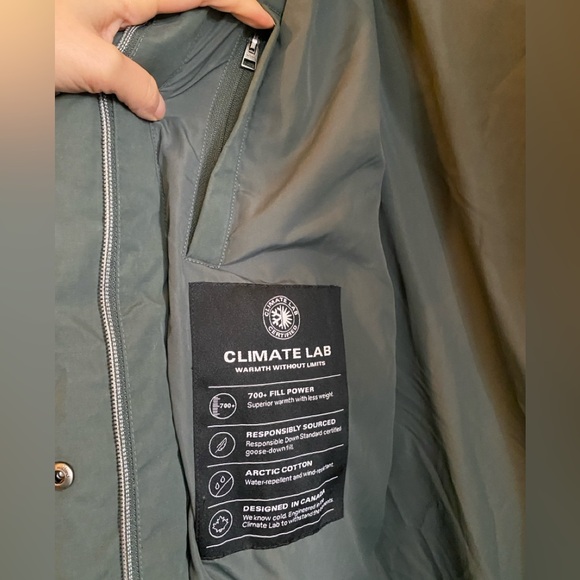 EUC Aritzia Wilfred The Cloud Puff long coat size M - Picture 5 of 8